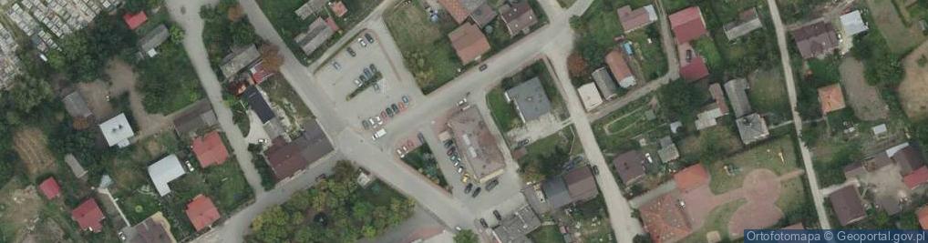 Zdjęcie satelitarne Gmina Borowa
