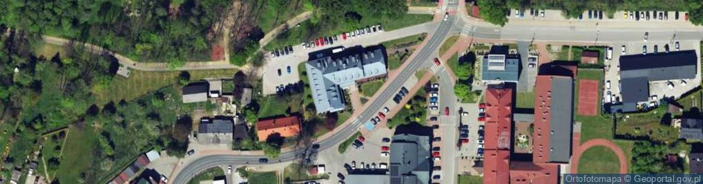 Zdjęcie satelitarne Gmina Buczkowice