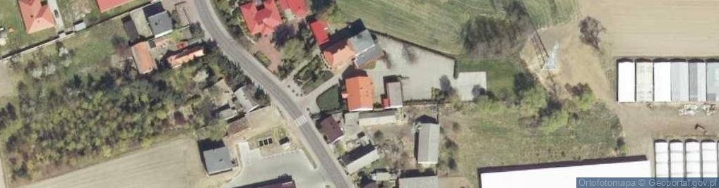 Zdjęcie satelitarne Gmina Czermin