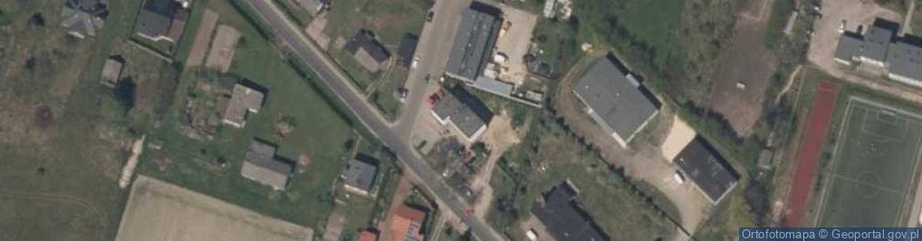 Zdjęcie satelitarne Gmina Drużbice