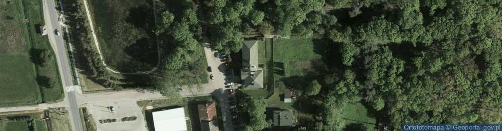 Zdjęcie satelitarne Gmina Dzikowiec