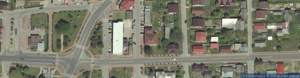 Zdjęcie satelitarne Gmina Frampol