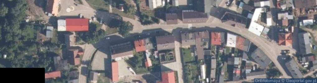 Zdjęcie satelitarne Gmina Główczyce
