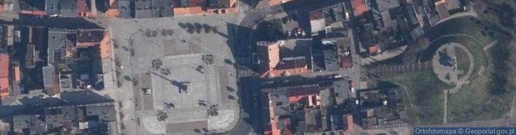 Zdjęcie satelitarne Gmina Gostyń