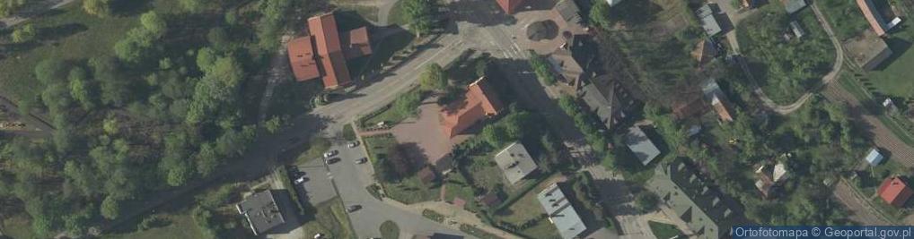 Zdjęcie satelitarne Gmina Horyniec Zdrój