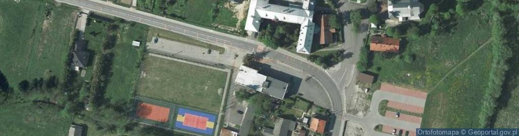 Zdjęcie satelitarne Gmina Iwanowice