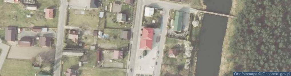 Zdjęcie satelitarne Gmina Kodeń