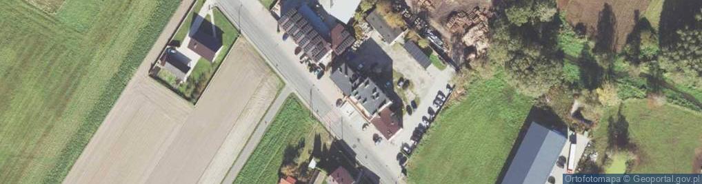 Zdjęcie satelitarne Gmina Kraszewice