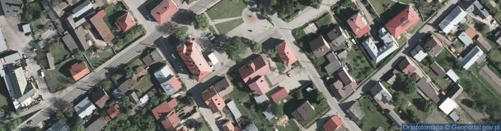 Zdjęcie satelitarne Gmina Krzeszów