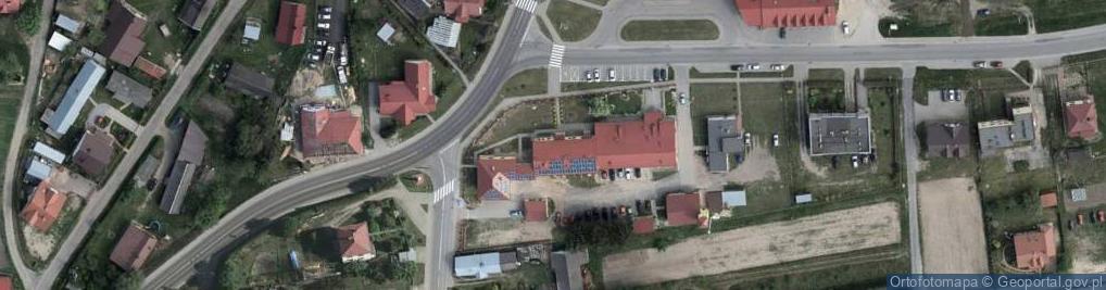 Zdjęcie satelitarne Gmina Kuryłówka
