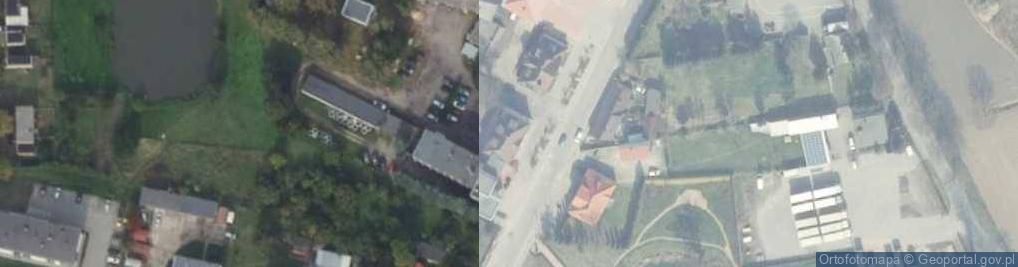 Zdjęcie satelitarne Gmina Kwilcz