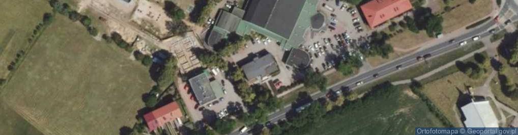 Zdjęcie satelitarne Gmina Łąck