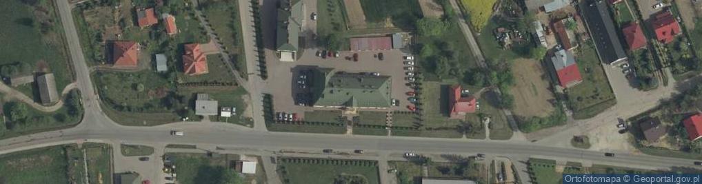 Zdjęcie satelitarne Gmina Laszki