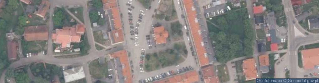 Zdjęcie satelitarne Gmina Lewin Brzeski