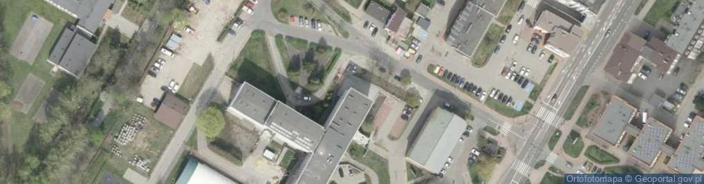 Zdjęcie satelitarne Gmina Łomża