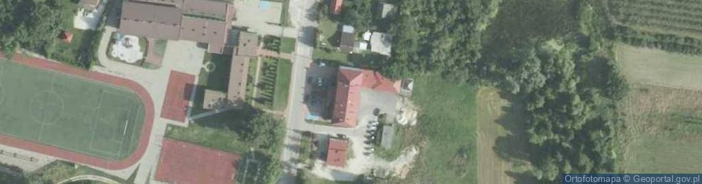 Zdjęcie satelitarne Gmina Łubnice