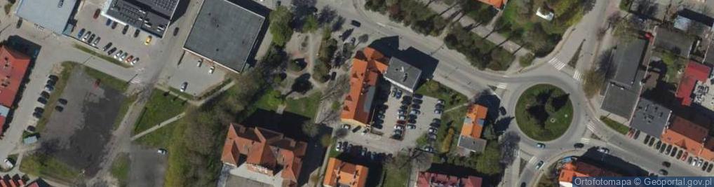 Zdjęcie satelitarne Gmina Miejska Bartoszyce