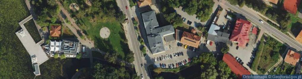 Zdjęcie satelitarne Gmina Miejska Ostróda