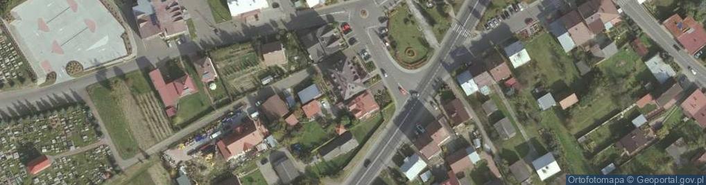 Zdjęcie satelitarne Gmina Niebylec