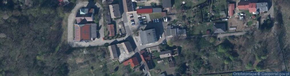 Zdjęcie satelitarne Gmina Nowogród Bobrzański