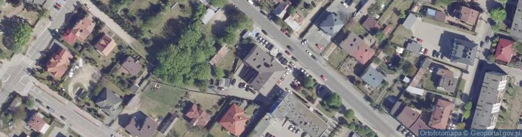 Zdjęcie satelitarne Gmina Ostrów Mazowiecka
