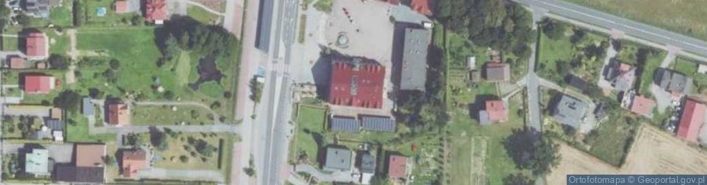 Zdjęcie satelitarne Gmina Pawłowice