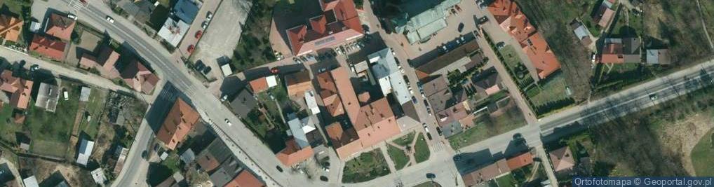 Zdjęcie satelitarne Gmina Pilzno