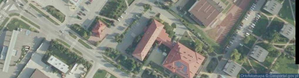 Zdjęcie satelitarne Gmina Połaniec