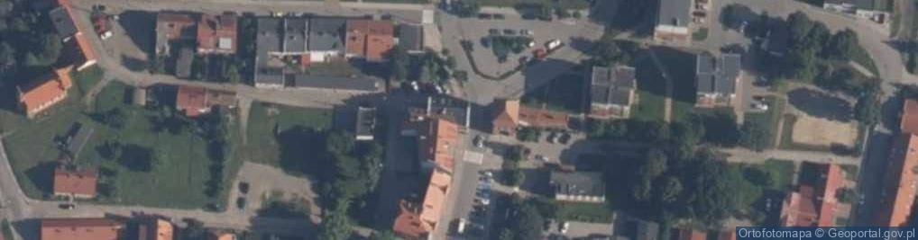 Zdjęcie satelitarne Gmina Prabuty