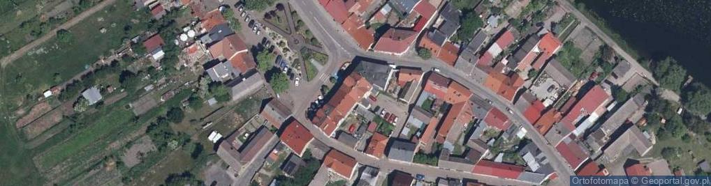 Zdjęcie satelitarne Gmina Pszczew