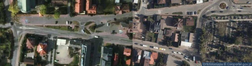 Zdjęcie satelitarne Gmina Stare Babice