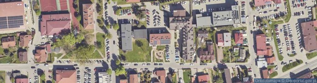 Zdjęcie satelitarne Gmina Strzyżów