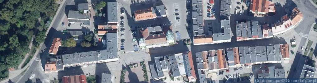 Zdjęcie satelitarne Gmina Szprotawa