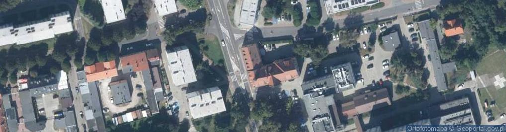 Zdjęcie satelitarne Gmina Trzcianka