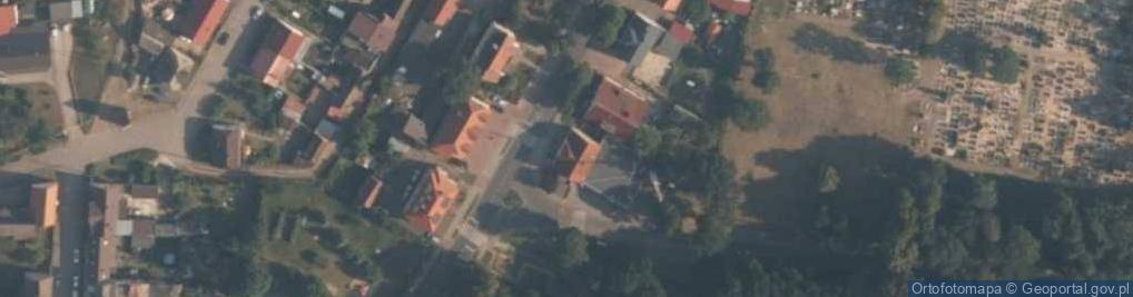 Zdjęcie satelitarne Gmina Tuczno