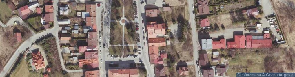 Zdjęcie satelitarne Gmina Tyczyn