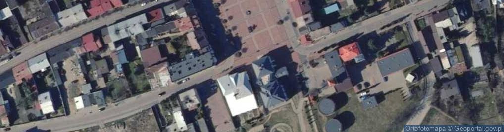 Zdjęcie satelitarne Gmina Warka