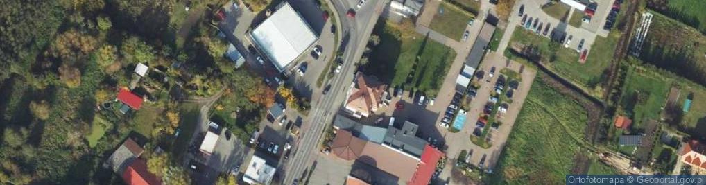 Zdjęcie satelitarne Gmina Więcbork