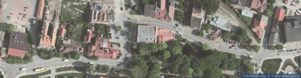 Zdjęcie satelitarne Gmina Wieliczka