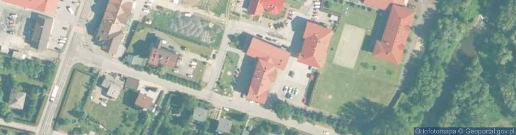 Zdjęcie satelitarne Gmina Wieprz