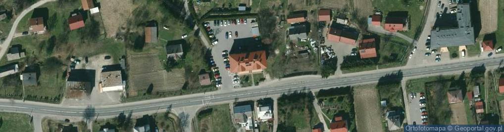 Zdjęcie satelitarne Gmina Wiśniowa