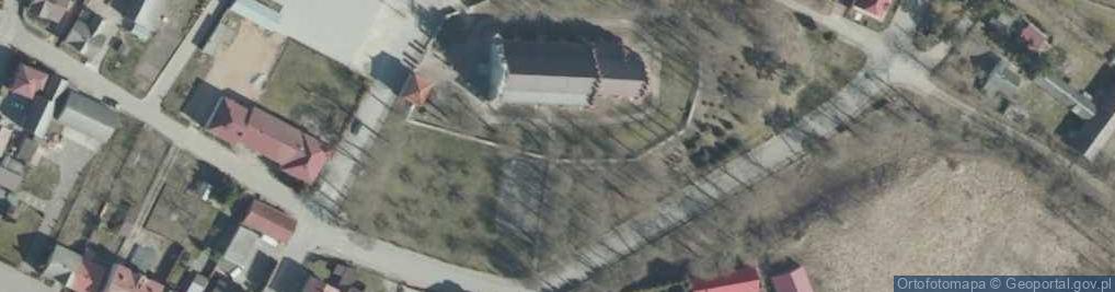 Zdjęcie satelitarne Gmina Wizna