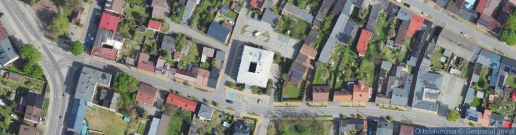 Zdjęcie satelitarne Gmina Żarki