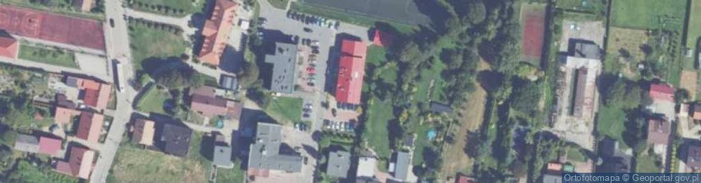 Zdjęcie satelitarne Gmina Zembrzyce