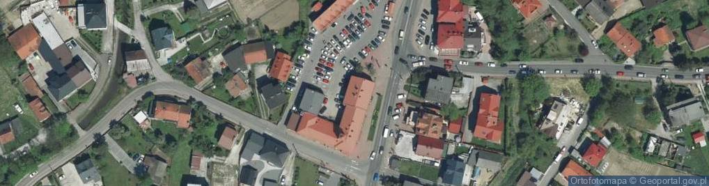 Zdjęcie satelitarne Gmina Zielonki