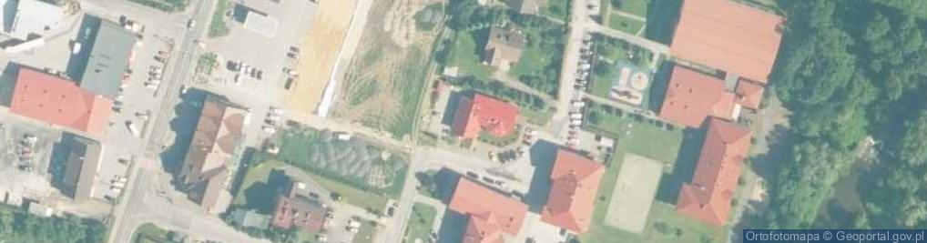 Zdjęcie satelitarne Gminna Biblioteka Publiczna w Wieprzu