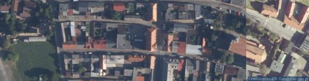 Zdjęcie satelitarne Gminna Spółdzielnia Samopomoc Chłopska Rolnik w Łobżenicy