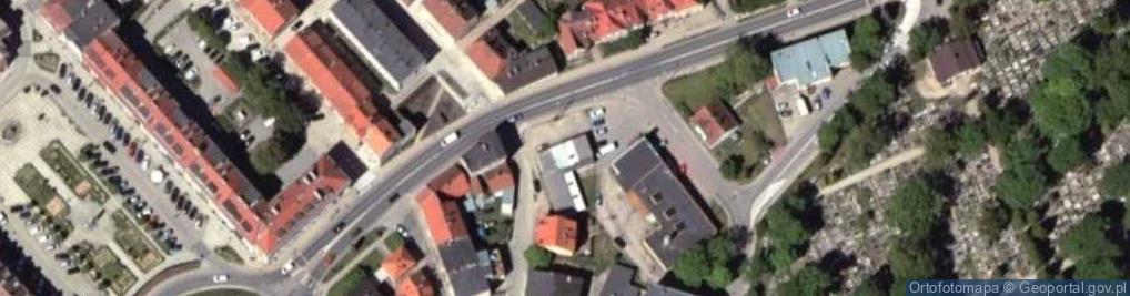 Zdjęcie satelitarne Gminna Spółdzielnia Samopomoc Chłopska w Biskupcu [ w Likwidacji