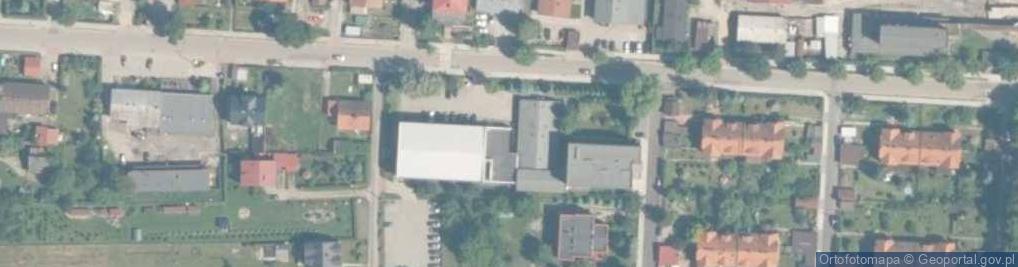 Zdjęcie satelitarne Gminna Spółdzielnia Samopomoc Chłopska w Brzeszczach