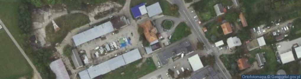Zdjęcie satelitarne Gminna Spółdzielnia Samopomoc Chłopska w Chrzypsku Wielkim